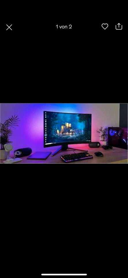 EX3210R | MOBIUZ 165Hz 1000R 2K Curved Gaming Monitor in Berlin