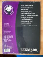 Lexmark - 50 Folien für Tintenstrahldrucker - A4 Inkjet Folie Niedersachsen - Göttingen Vorschau