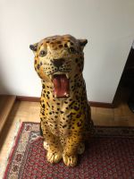 Leopard aus Keramik/Ton, 90cm groß und 40/45cm breit Niedersachsen - Seevetal Vorschau