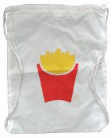 Mc Donalds - Motiv Pommes - Turnbeutel - Rucksack - 48 x 36 cm# Sachsen - Eilenburg Vorschau