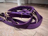 Taukunst Hundeleine & Halsband Leder lila geflochten große Hunde Kreis Pinneberg - Pinneberg Vorschau