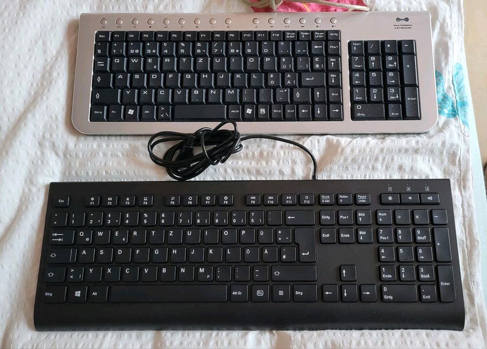 PC Keyboard Tastatur Multimedia 2x ❤️ top ❤️ neu in Lehrte