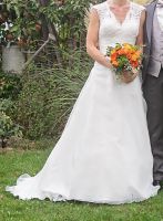 Hochzeitskleid / Brautkleid, A-Linie, Größe 38, Ivory Bayern - Kleinrinderfeld Vorschau