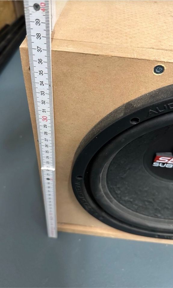 AudioSystem M12 Subwoofer mit M75.4 Verstärker in Oberhausen