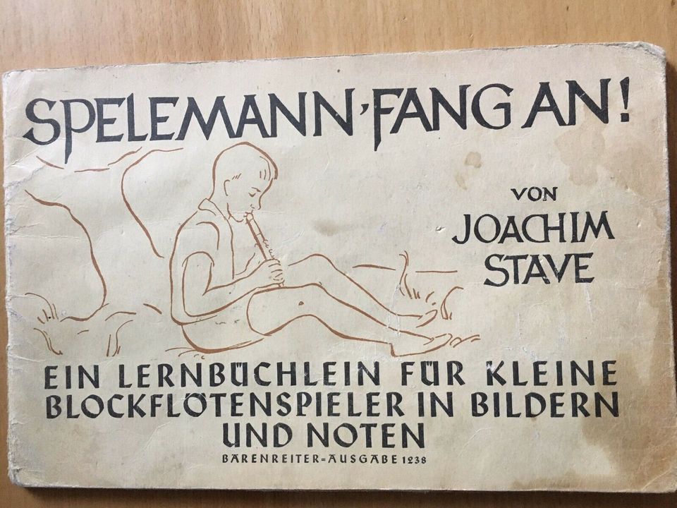 SPELEMANN FANG AN! Lernbuch Blockflöte Noten in Ahnsbeck