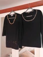Schwarze Pullover mit Deko Elementen. Thüringen - Goldbach Vorschau