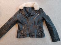 Lederjacke, Bikerjacke, Echtleder, neu, schwarz, beige, teddyfell Kreis Pinneberg - Elmshorn Vorschau