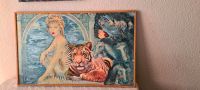 Bild 50x80 Unikat 1982 Kim Wilde Tiger Pferde Hessen - Hessisch Lichtenau Vorschau