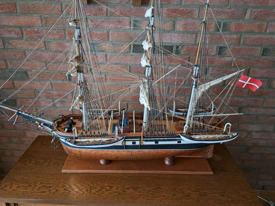 Schiffsmodell Whaling-Ship in Kiel