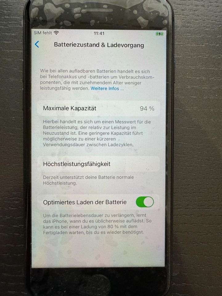 Apple iPhone8 + 6, 64GB Space Gray Handy, 1A-Top-Zustand, Telefon in Oberasbach