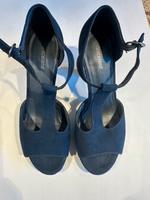 Absatzschuhe Gr. 37 blau Bayern - Piding Vorschau