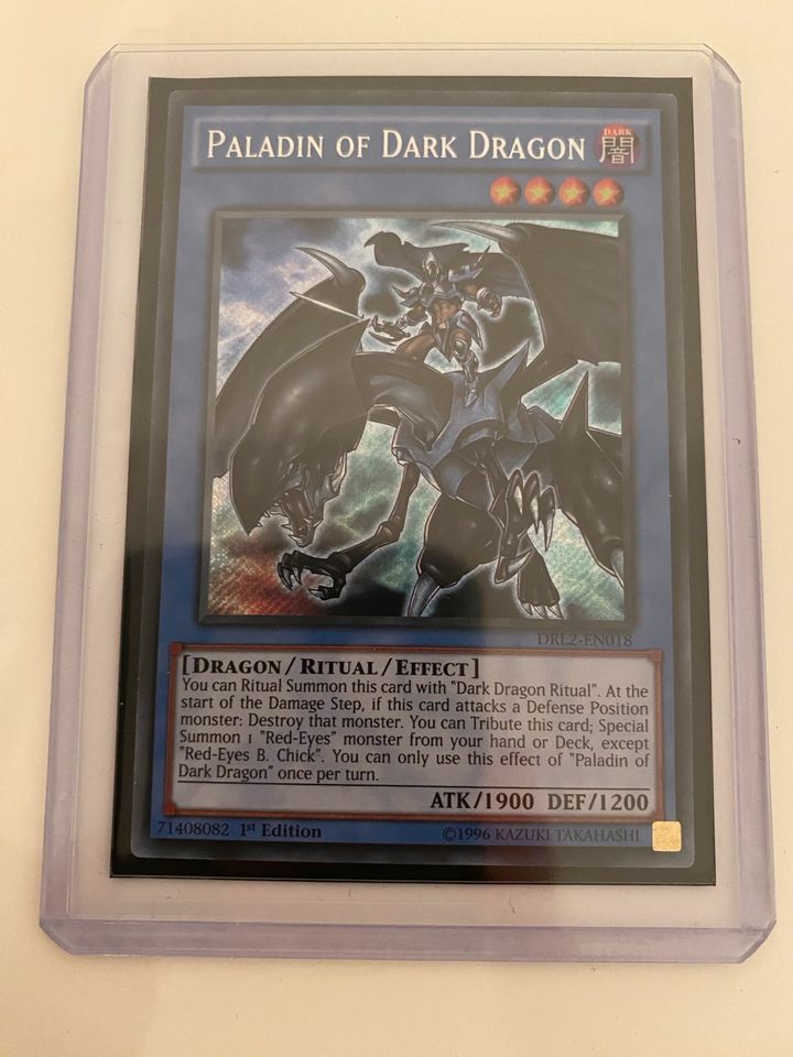 Yu-Gi-Oh! Paladin des schwarzen Drachen (DRL2-EN018) Secret Rare in Ahrensbök