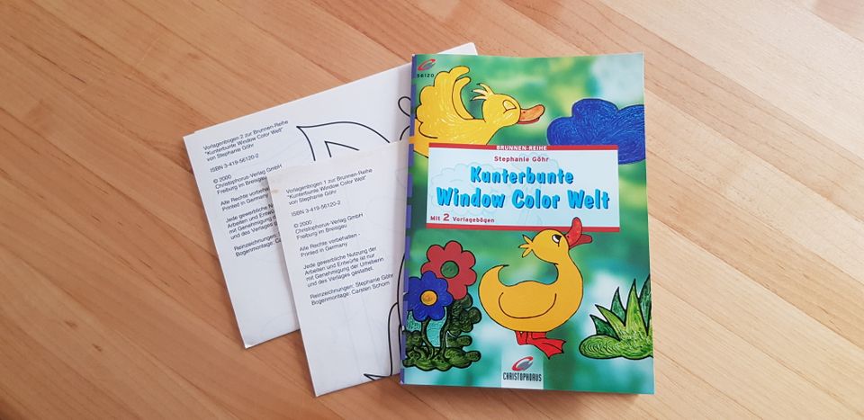 Bastelbuch: Kunterbunte Window Color Welt in Edingen-Neckarhausen