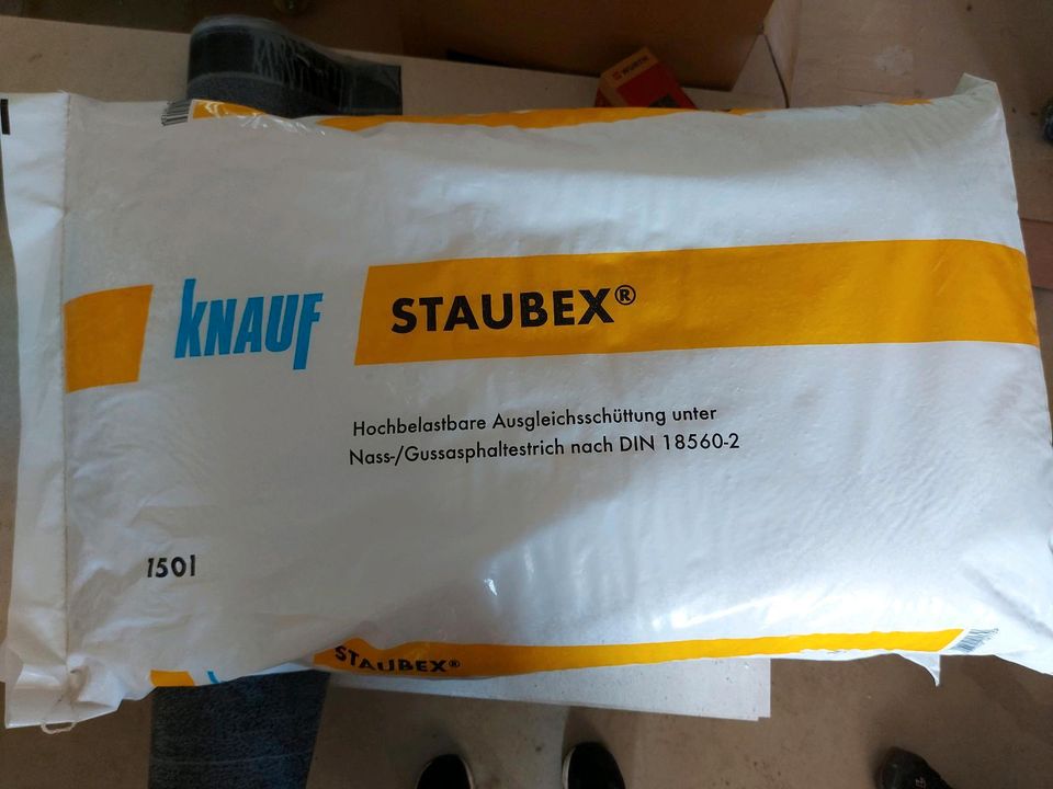 570 l. Knauf Ausgleichsschüttung STAUBEX in Heimbach