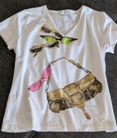 ❤️ OUI Moments Sommer Shirt S M 38 40 bunt weiß Top Bluse Sachsen - Schöpstal Vorschau
