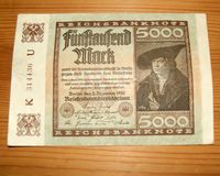 Reichsbanknote 5000 Mark 1922 Nordrhein-Westfalen - Finnentrop Vorschau