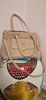GAUDI Set Handtasche Portemonnaie Geldbörse Creme beige Gold Nordrhein-Westfalen - Frechen Vorschau
