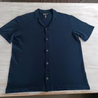 Neu H & M Poloshirt T-Shirt Baumwollpikee dunkelblau M L Kragen Bayern - Langweid am Lech Vorschau