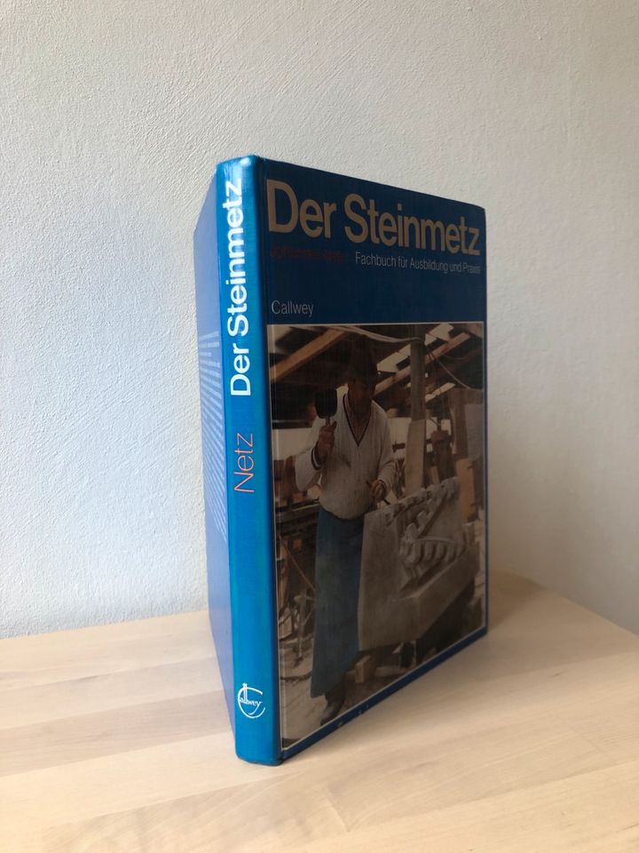 J. Netz Der Steinmetz Fachbuch für Ausbildung und Praxis Callwey in Kinderhaus