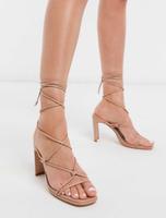 Schnürsandalen/ High Heels - Taube NEU! Bayern - Schongau Vorschau