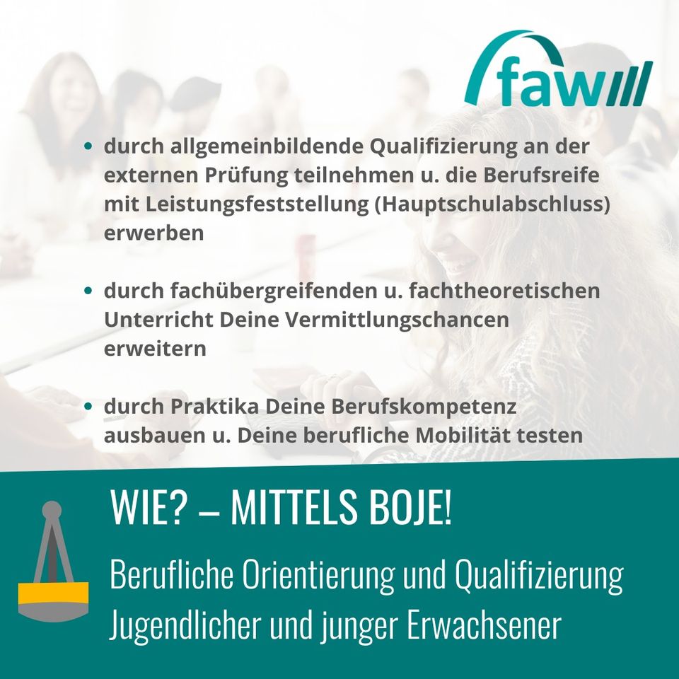 Boje - Mit beruflicher Orientierung zum Schulabschluss in Schwerin