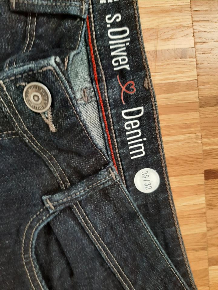 S.Oliver Jeans Damen Größe 38 / 32 blue regular fit Bootcut in Viechtach