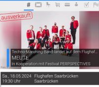 Tickets für Konzert „ Meute“ am 18.05.24 in Saarbrücken Saarland - Riegelsberg Vorschau