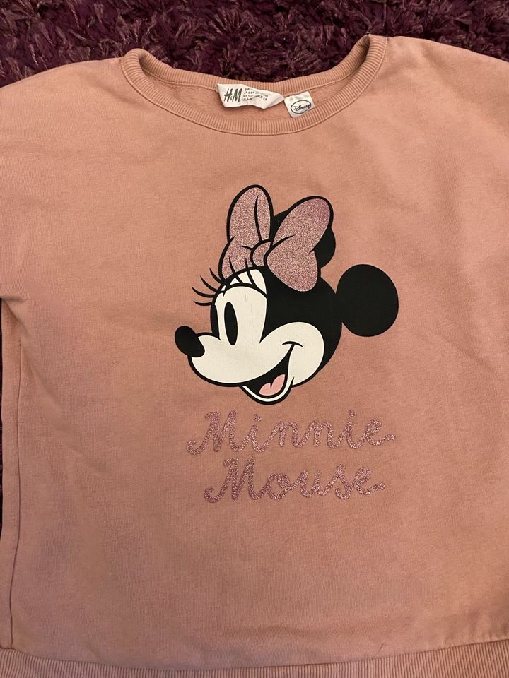 Minnie Maus Sweatkleid Sweatshirt Pulli Shirt 122 128 in Berlin