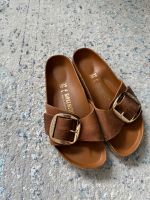 Birkenstock Madrid big buckle Cognac Echtleder Exquisite Berlin - Lichtenberg Vorschau