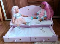 Puppenbett Holz Doppelbett mit Auflagen rosa Schwerin - Lankow Vorschau