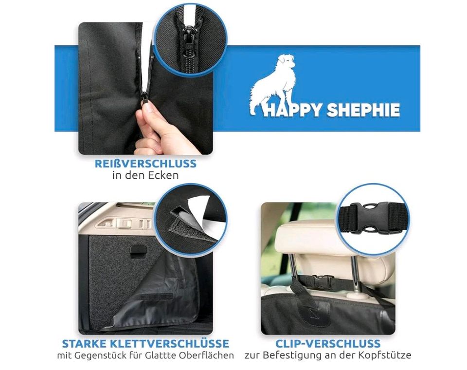 HappyShepie Kofferraumschutz z.B. für Hunde in Fintel