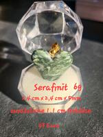 Serafinit Kettenanhänger mit Goldöse Sachsen - Malschwitz Vorschau