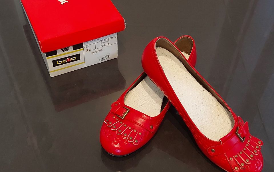 Ballerinas NEU Bella rot Gr.39 mit OVP NP 32,50 € in Aachen