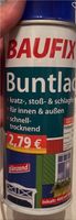 Buntlack blau 3/4 voll gegen was süßes abzugeben Bayern - Stetten Vorschau