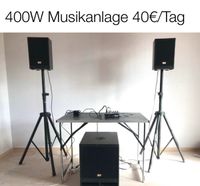 400W Musikanlage Pa Boxen mieten Party Event Mikrofon Rheinland-Pfalz - Lambsheim Vorschau