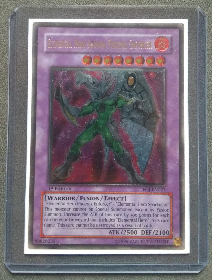 Yugioh Karte Elementarheld Shining Phoenix Enforcer in Untersiemau