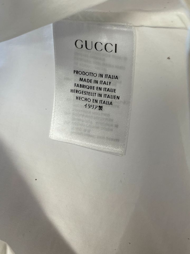 Gucci Bluse weiß Größe 104 in Frankenthal (Pfalz)