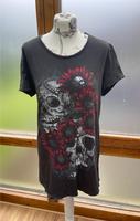 T-Shirt Divided H&M schwarz Print Gr. M Hessen - Edermünde Vorschau