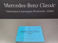 Mercedes-Benz Ersatzteilband Fahrgestell/Aggre. Typ LP 810/911 B Niedersachsen - Alfeld (Leine) Vorschau