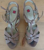 Högl, Sandaletten, 7cm Absatz, 38, beige, braun Lindenthal - Köln Sülz Vorschau