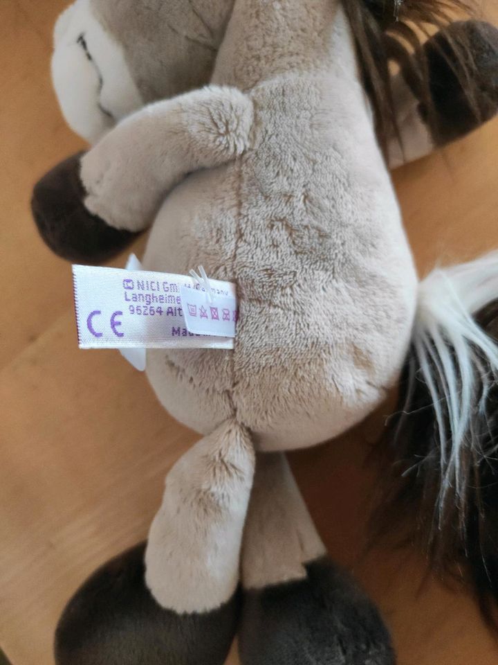 Nici gr Pony Pferd w. neu gr 30 cm Pferdchen Plüschtier in Kirchdorf a. Inn