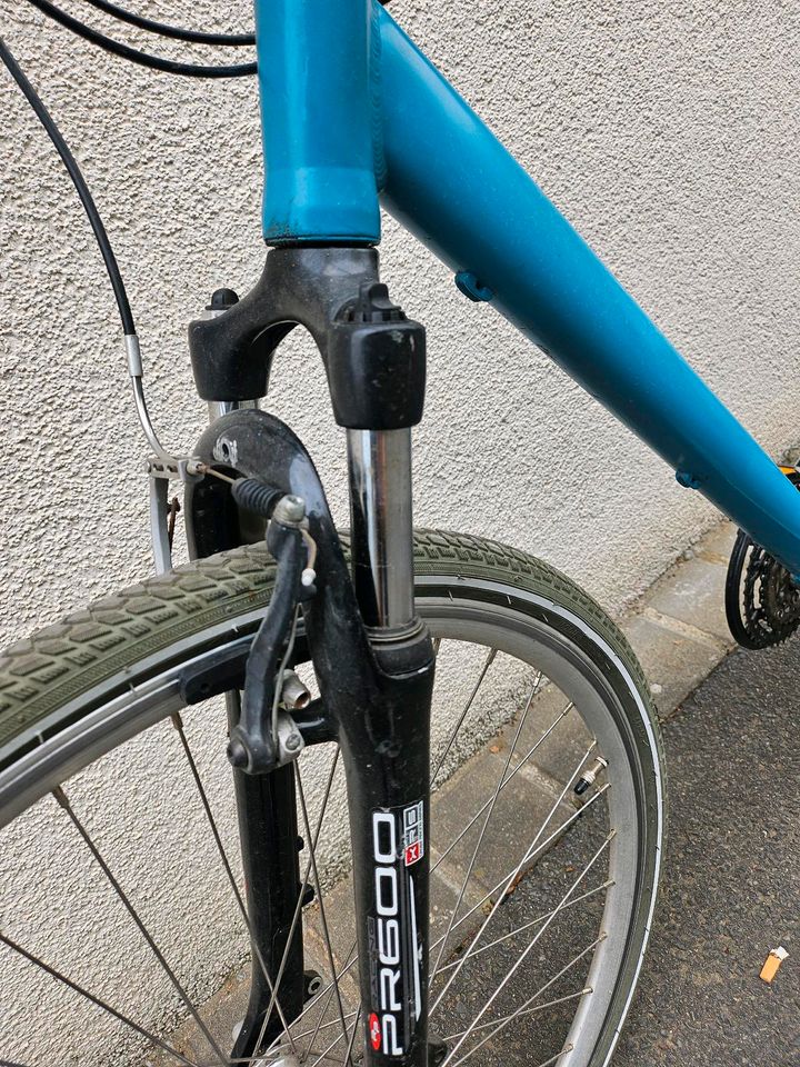 Fahrrad Rennrad Blau in Kitzingen