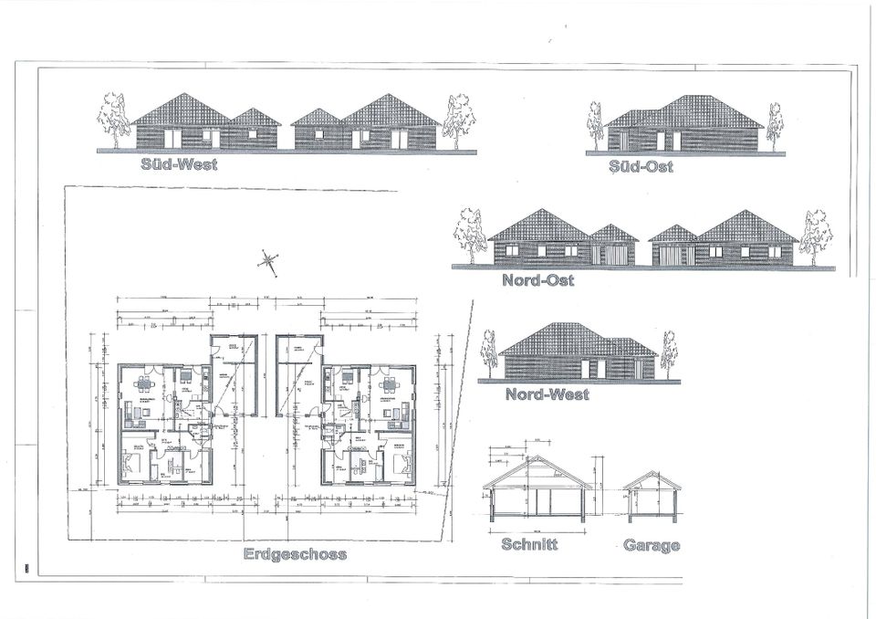 Hochwertiger Neubau Walmdachbungalow in bevorzugte Wohnlage in Lathen