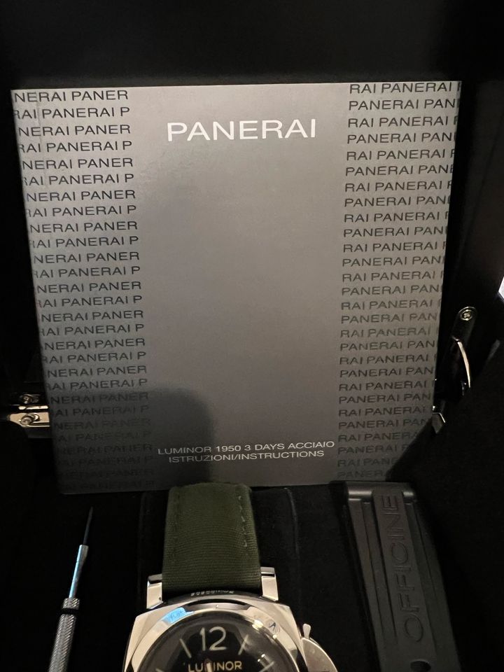 Panerai Luminor Marina 1950 Acciacio neu in Mutlangen