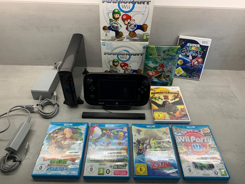 Wii U mit viel Zubehör NUR ABHOLUNG in Saarbrücken