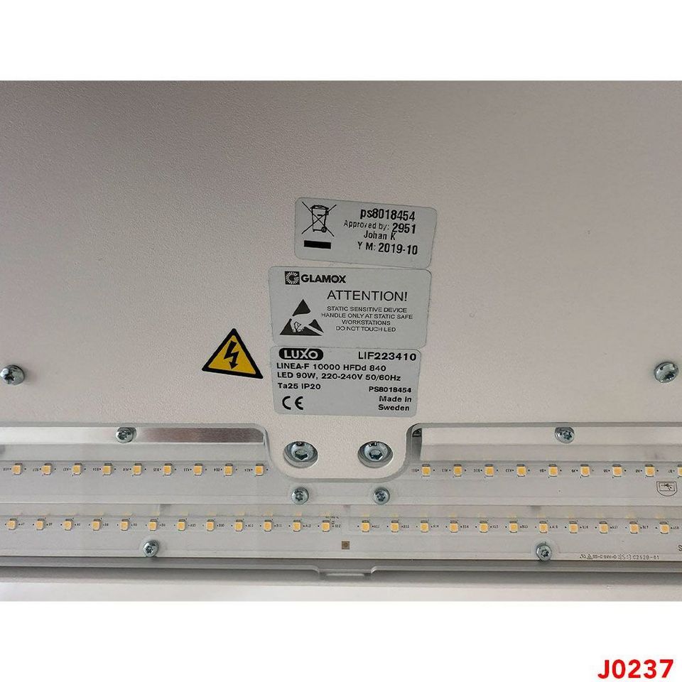 5x LED - Bürostehleuchte LUXO LINEA-F Design Stehlampe Dimmer in Bad Belzig