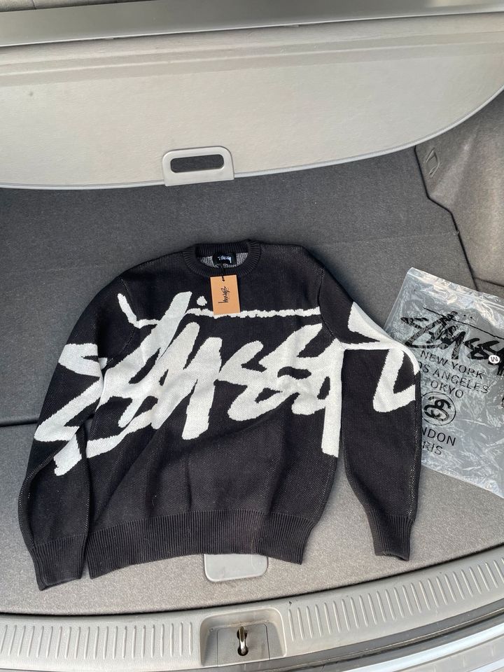 Stüssy Sweater Strickpulli Größe: M in Bad Hersfeld