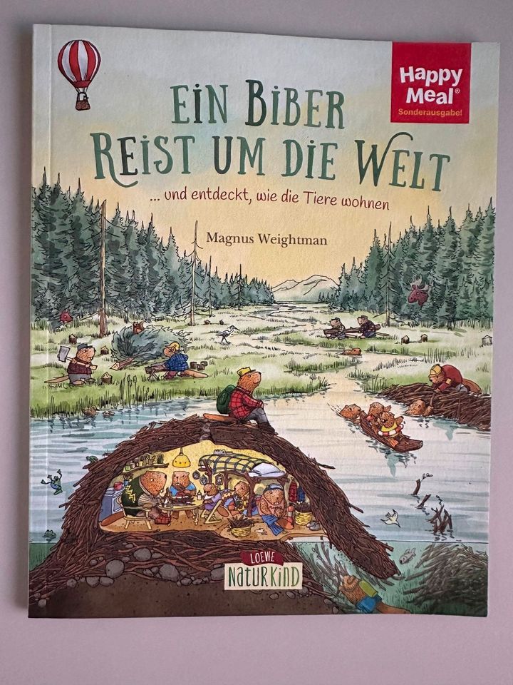 Ein Biber reist um die Welt ... und entdeckt, wie die Tiere wohne in Freudenburg