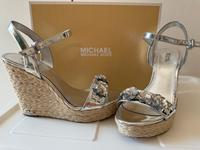 ✨einmal getragen✨Michael Kors, Wedges, Größe 38,5 / 39, silber Bayern - Pocking Vorschau