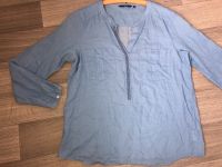 Tim Tailor Damen Langarm Bluse Shirt Tunika Gr. S/36 Jeans blau Sachsen-Anhalt - Eilsleben Vorschau